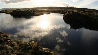 Paisaje en Islandia