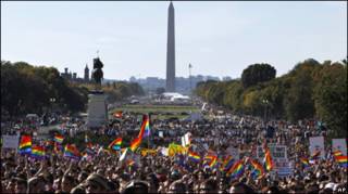 Marcha gay em Washington