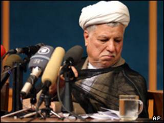 اکبر هاشمی رفسنجانی، رئیس مجلس خبرگان رهبری ایران