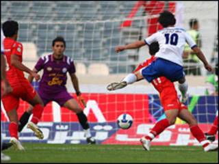 بازی پرسپولیس ملوان در تهران