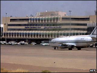 Aeropuerto de Bagdad (foto de archivo)