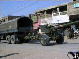 Artillería del ejército de Pakistán
