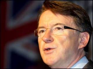 英国商务大臣曼德尔森