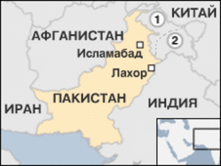 Пакистан карта гугл