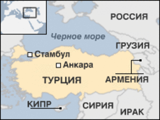 Карта Турции