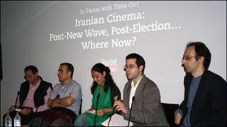 نشست سینمای ایران در لندن- عکس از پرویز جاهد