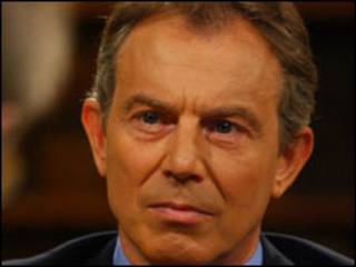 O ex-premiê britânico Tony Blair (arquivo)