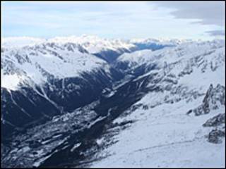 Los Alpes. Foto de archivo.