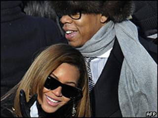 Beyonce Knowles y su esposo Jay-Z