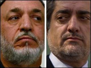 عبدالله و کرزی
