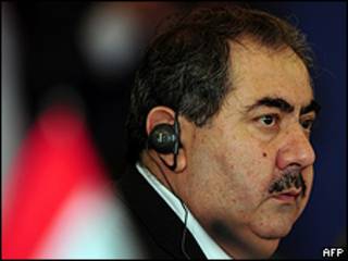 El canciller iraquí, Hoshyar Zebari