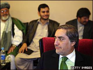 O candidato da oposição, Abdullah Abdullah (arquivo)