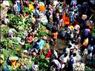 Mercado en India