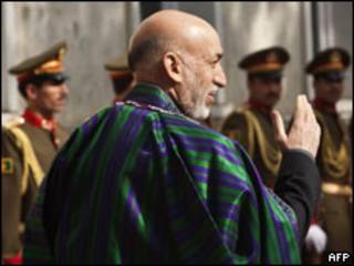 حامد کرزی، رئیس جمهوری افغانستان