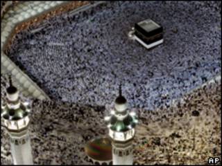 صورة جوية لمكة