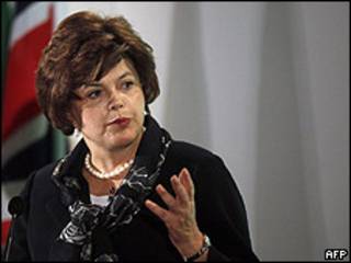 A pré-candidata do PT à Presidência, Dilma Rousseff