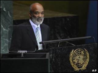 René Preval, presidente de Haití