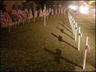 Homenagem às vítimas de Fort Hood