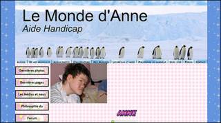 O site 'O Mundo de Anne' (foto: divulgação)