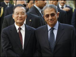 عمرو موسى وجياباو