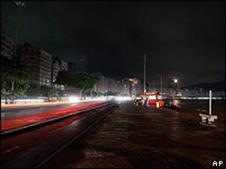 Apagón en Rio de Janeiro