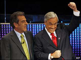 Sebastián Piñera y Eduardo Frei.