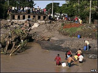 Lluvias en El Salvador