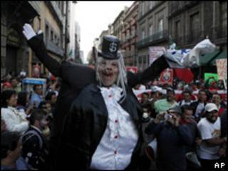 Protesta en México