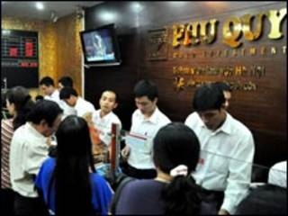 Một cửa hàng vàng ở Hà Nội (ảnh của VnExpres)
