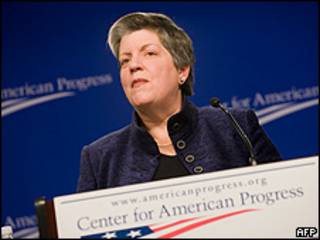Janet Napolitano, Secretaria de Seguridad Interna