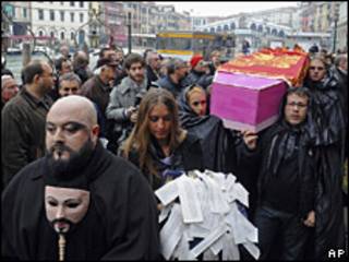 Procesión en Venecia