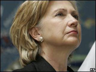 La secretaria de Estado de EE.UU., Hillary Clinton
