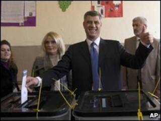 Premiê do Kosovo Hashim Thaci