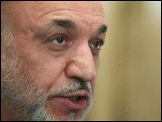 حامد کرزی، رئیس جمهوری افغانستان
