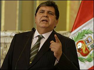 shugaban kasar Peru Alan Garcia