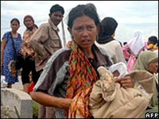 Simulasi tsunami di Aceh