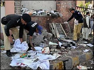 Escenario del ataque en Peshawar