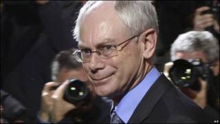 Van Rompuy, presidente de Unión Europea.
