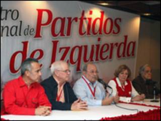 Encuentro Internacional de Partidos de Izquierda. Cortesía PSUV.