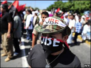 Manifestación en Nicaragua