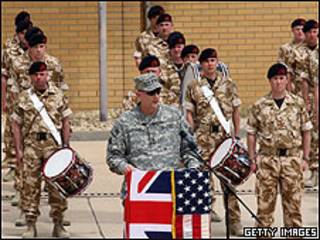 Soldados británicos en Irak
