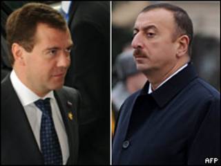Дмитрий Медведев и Ильхам Алиев