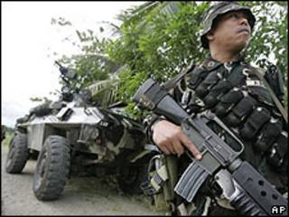 Soldados nas Filipinas