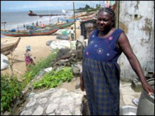 Ufuo wa Bahari nchini Liberia