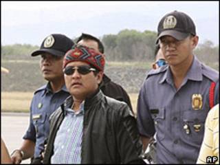 Andal Ampatuan junior, detenido