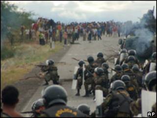 Protesta en Bagua, Perú