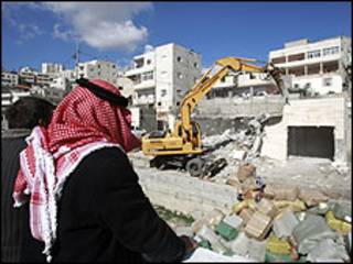 هدم منزل في القدس الشرقية