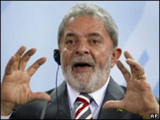 O presidente Luiz Inácio Lula da Silva