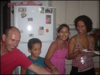 Giorgio, Angelo, Isadora e Rose (Foto: arquivo pessoal)