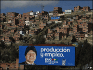 Evo Moralles é favorito para vencer eleição